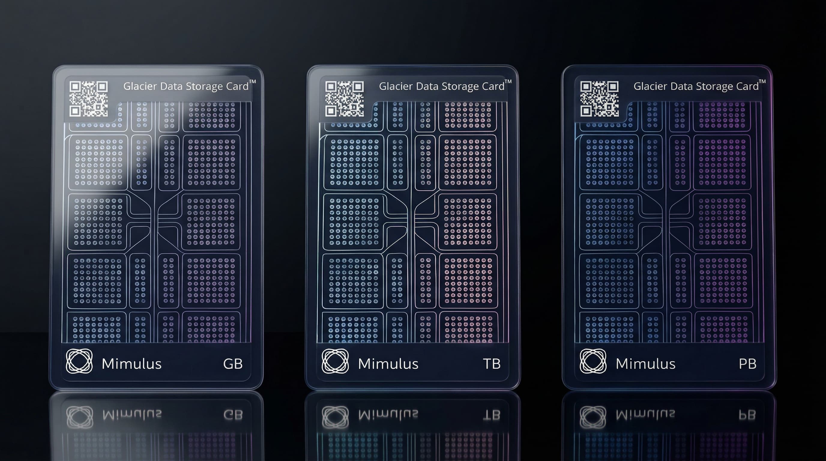 Mimulus Glacier Cards lineup